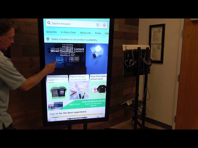 Interactive Touchscreen Display