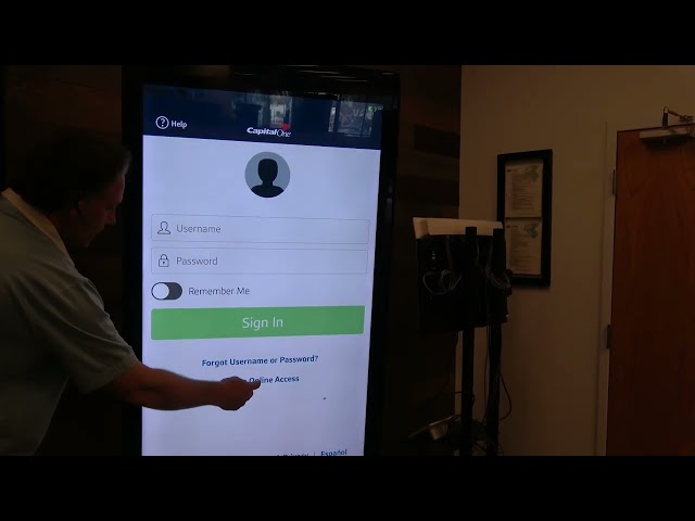 Interactive Touchscreen Display