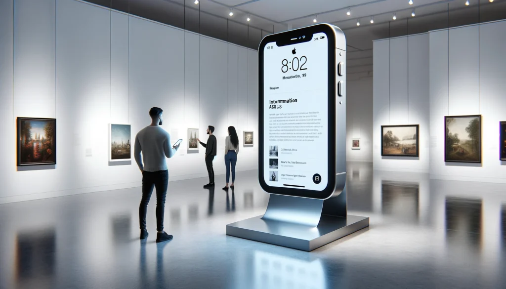 touch screens for museums