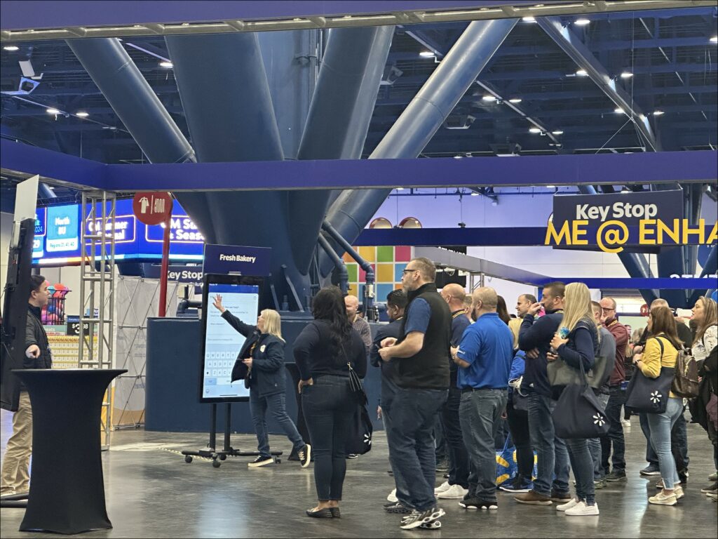 padzilla trade show booth crowd